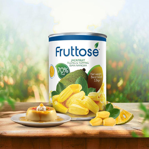 Fruttose Jackfruit Filling and Topping (70% Fruit) - 3.3 Kg
