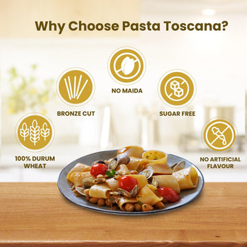 Pasta Toscana Calamarata Pasta - 500 gms