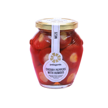 Pelagonia Cherry Peppers with Humous (280g)