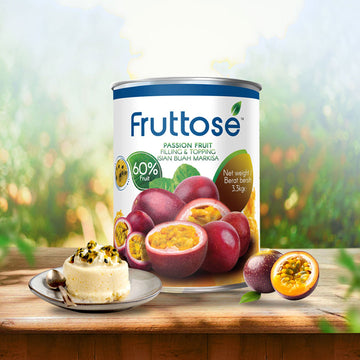 FRUIT FILLINGS FRUTTOSE PASSION FRUIT 60%- 3.3 KG