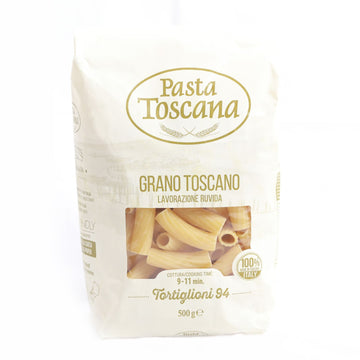 Pasta Toscana Italian Tortiglioni (High Quality Durum Wheat) - Bronze Cut