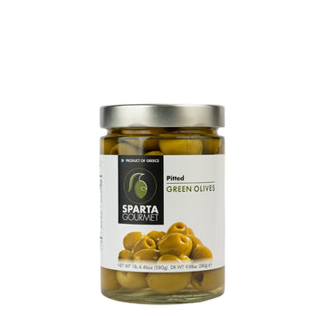 Sparta Greek Green Pitted Olives 580 gms