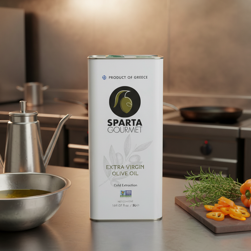 Sparta Gourmet Extra Virgin Olive Oil 5 L