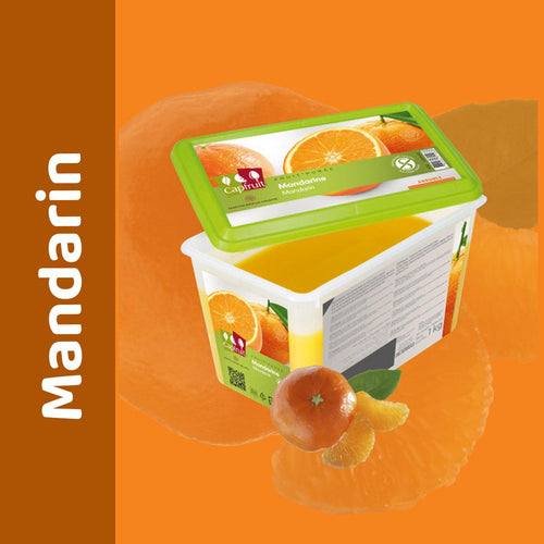 Frozen Mandarin Puree (1 Kg) - Capfruit