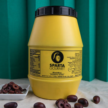 Sparta Greek Kalamata Sliced Olives 3450 gms