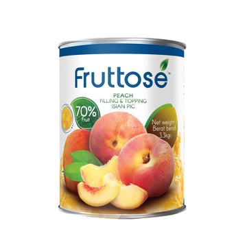 FRUIT FILLINGS FRUTTOSE PEACH 70%- 3.3 KG