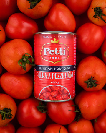 Petti Italian Polpa a Pezzettoni (Chopped tomatoes) -400 gms