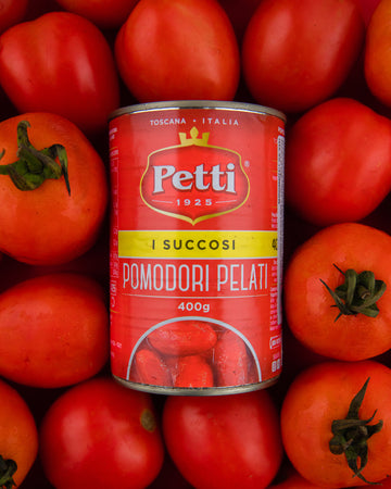 Petti Italian Pomodoro Tomato Pelati (Peeled Tomatoes)- 400gms