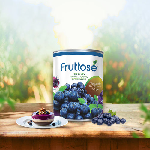 FRUIT FILLINGS FRUTTOSE  BLUEBERRY 60% - 595 GMS