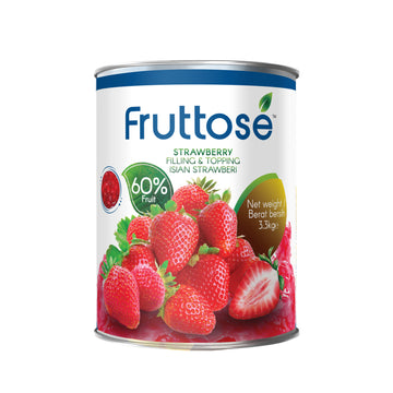 FRUIT FILLINGS FRUTTOSE STRAWBERRY 60% - 3.3 KG
