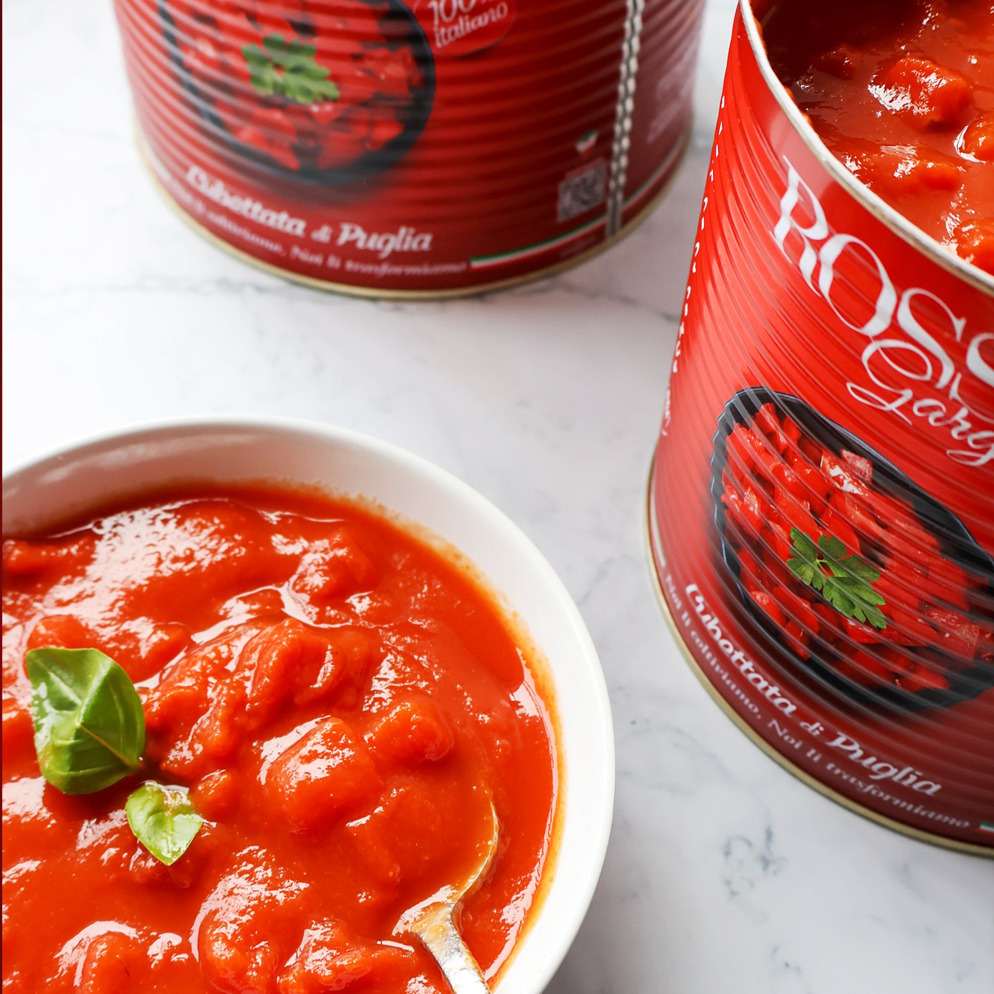 Rosso Chopped Tomatoes Recipes - Damati Foods