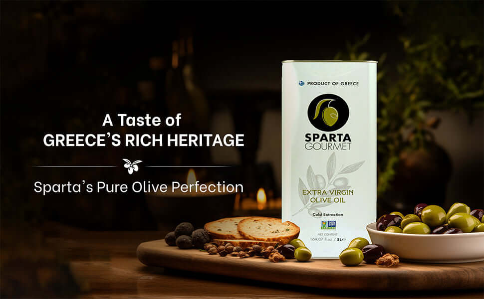 Sparta Gourmet Extra Virgin Olive Oil 5 litre Tin