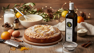 Mediterranean Christmas Olive Oil Cake