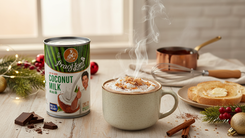 Hearty Christmas Hot Chocolate Recipe – With a Coconut Milk Twist