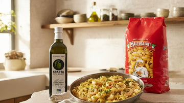 Lemon Garlic Shrimp Pasta Recipe