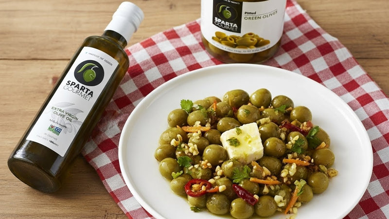 5-Minute Mediterranean Marinated Olives Recipe