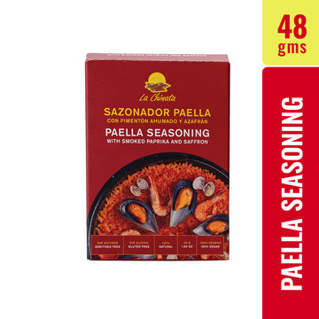 La Chinata Paella Seasoning with Smoked Paprika and Saffron - 48 gms