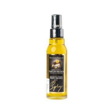 Giuliano Tartufi Italian 100 ML Extra virgin olive oil with White truffle flavour 100 ml spray
