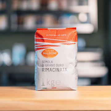 Molino Naldoni Italian Semola Di Grano Duro Rimacinata - 1 Kg
