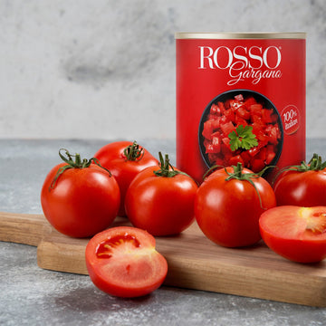 Rosso Chopped Tomatoes (Cubettata di Puglia) - 400 gms