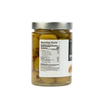 Sparta Greek Green Stuffed Olives- Pimento 580 gms