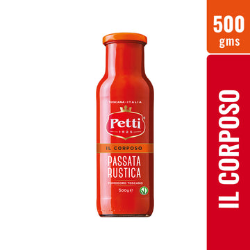 Petti Italian Passata Rustica Sieved Tomatoes (IL Corposo)- 500gm