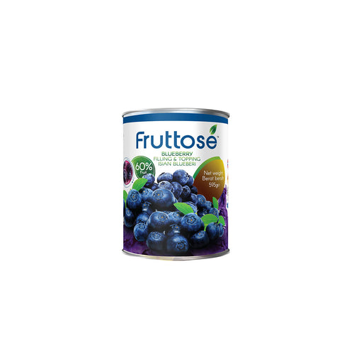 FRUIT FILLINGS FRUTTOSE  BLUEBERRY 60% - 595 GMS