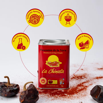 La Chinata Smoked Paprika Powder Tin (Sweet) - 160 gms