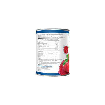 Fruttose Strawberry Filling and Topping (60% Fruit) - 595 Gms