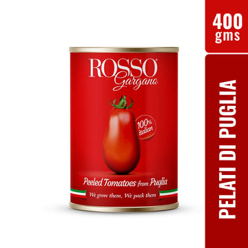 Rosso Whole Peeled Tomatoes (Pelati di Puglia) - 400 gms