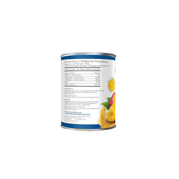 Fruttose Mango Filling and Topping (85% Fruit) - 610 Gms