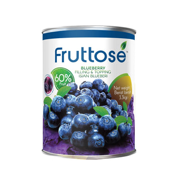 FRUIT FILLINGS FRUTTOSE  BLUEBERRY 60% - 3.3 KG
