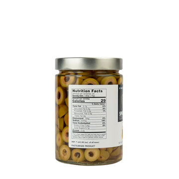 Sparta Greek Green Sliced Olives 580 gms