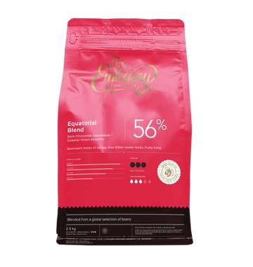 EMBASSY EQUATORIAL BLEND CHOCOLATE COUVERTURE (56%)