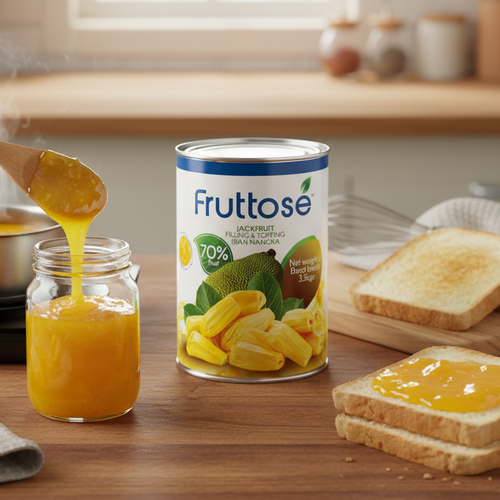Fruttose Jackfruit Filling and Topping (70% Fruit) - 3.3 Kg