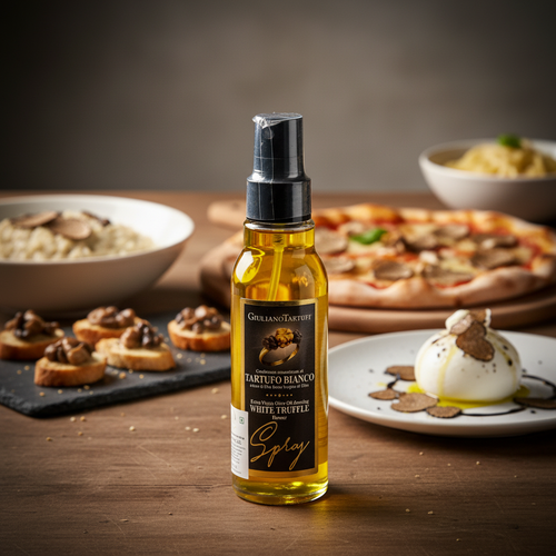 White Truffle Flavoured Extra Virgin Olive Oil Spray (100 ml) by Giuliano Tartufi