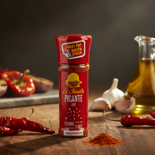 Hot Smoked Paprika Flakes Grinder (24 gms) By La Chinata