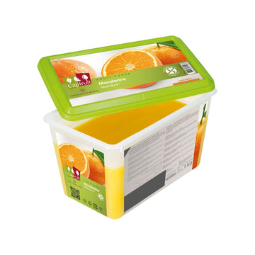 Capfruit French Sugar Free Frozen Fruit Puree- Mandarin 1 kg