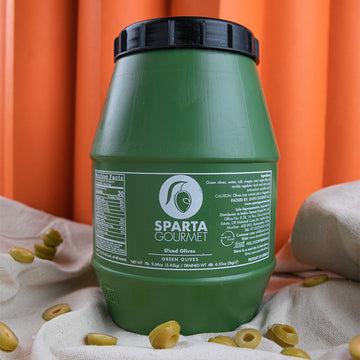 Sparta Greek Green Sliced Olives 3450 gms