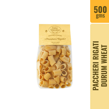 Pasta Toscana Paccheri Rigati Pasta - 500 gms