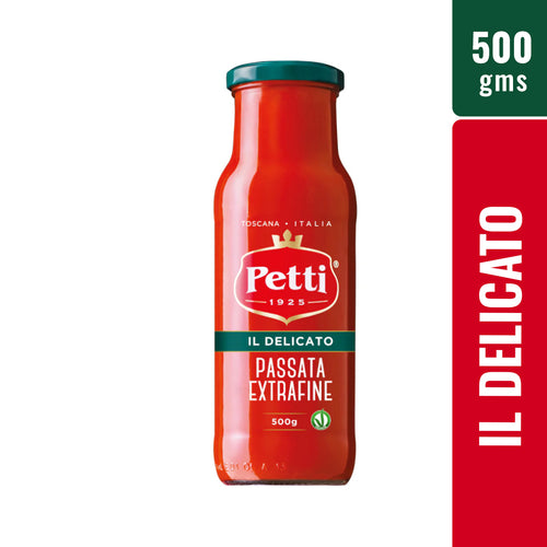 Petti Passata Extra Fine (Pizza and Pasta Sauce) - 500 gms