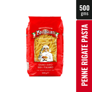 Maltagliati Penne Rigate Pasta - 500 gms