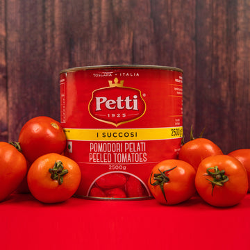 Petti Italian Pomodori Pelati (Peeled Tomatoes)- 2500gms