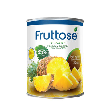FRUIT FILLINGS FRUTTOSE PINEAPPLE 85%- 3.3 KG
