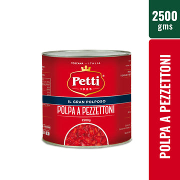 Petti Polpa a Pezzettoni (Italian Chopped Tomatoes) - 2500 gms