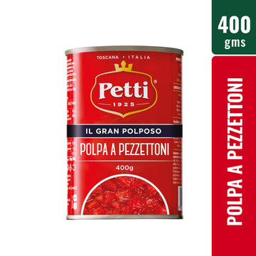 Petti Polpa a Pezzettoni (Italian Chopped Tomatoes) - 400 gms