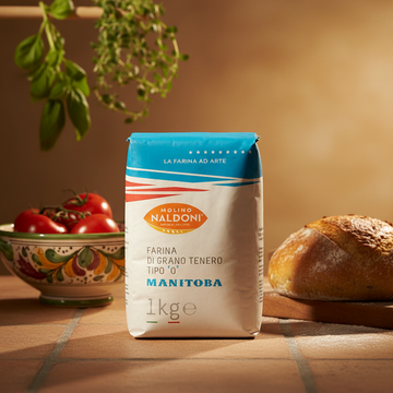 Manitoba Italian Flour Tipo '0' (1 Kg) By Molino Naldoni