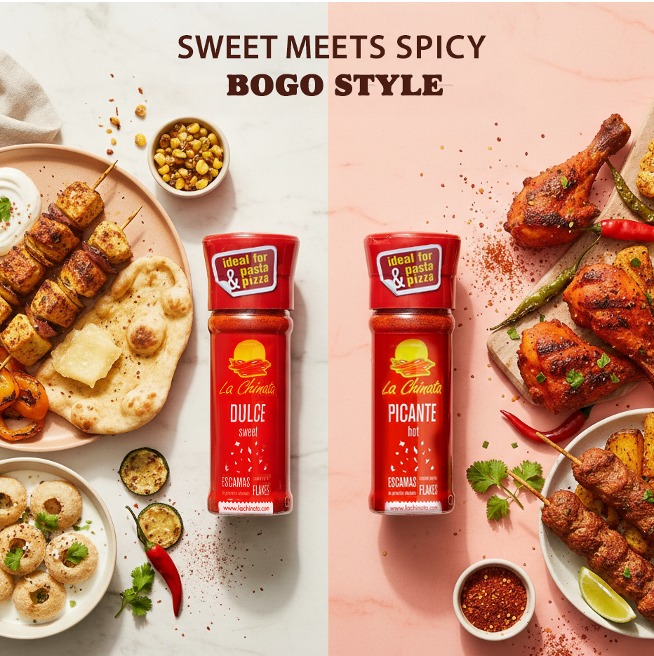 La Chinata Smoked Paprika Flakes Double Flavour Deal - Damati Foods